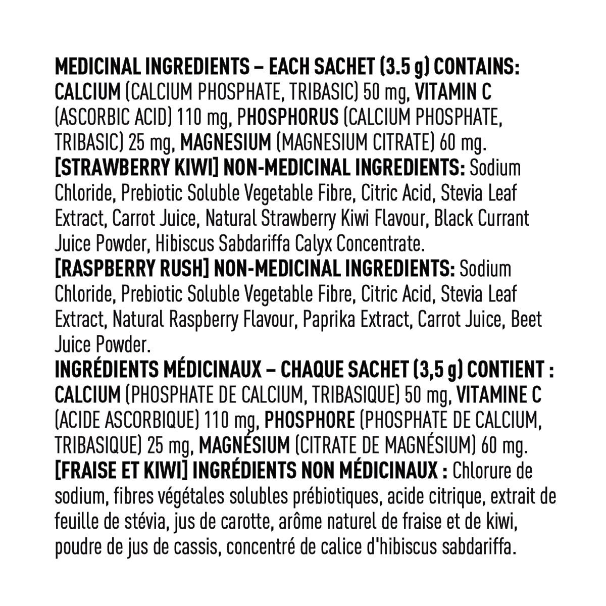 Organika Kids Electrolytes Variety Pack, 45 x 3.5 g