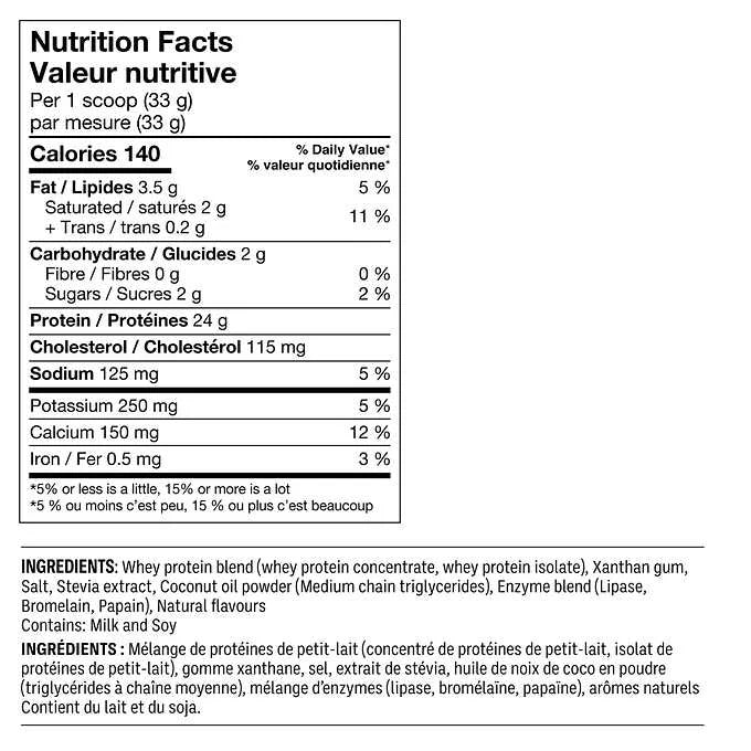 Leanfit Whey Protein, Vanilla, 2 kg