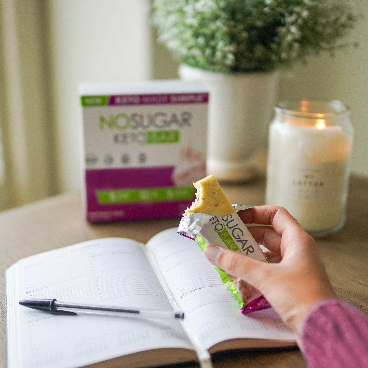 No Sugar Keto Bar, Bars, 2 × 480 g