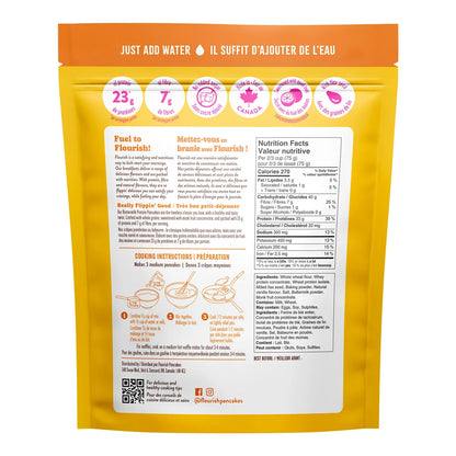 Flourish Buttermilk Protein Pancake & Waffle Mix, 1 kg