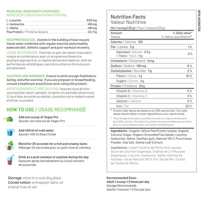 Vegan Pro Plant-Based Protein Powder, 2 x 908 g