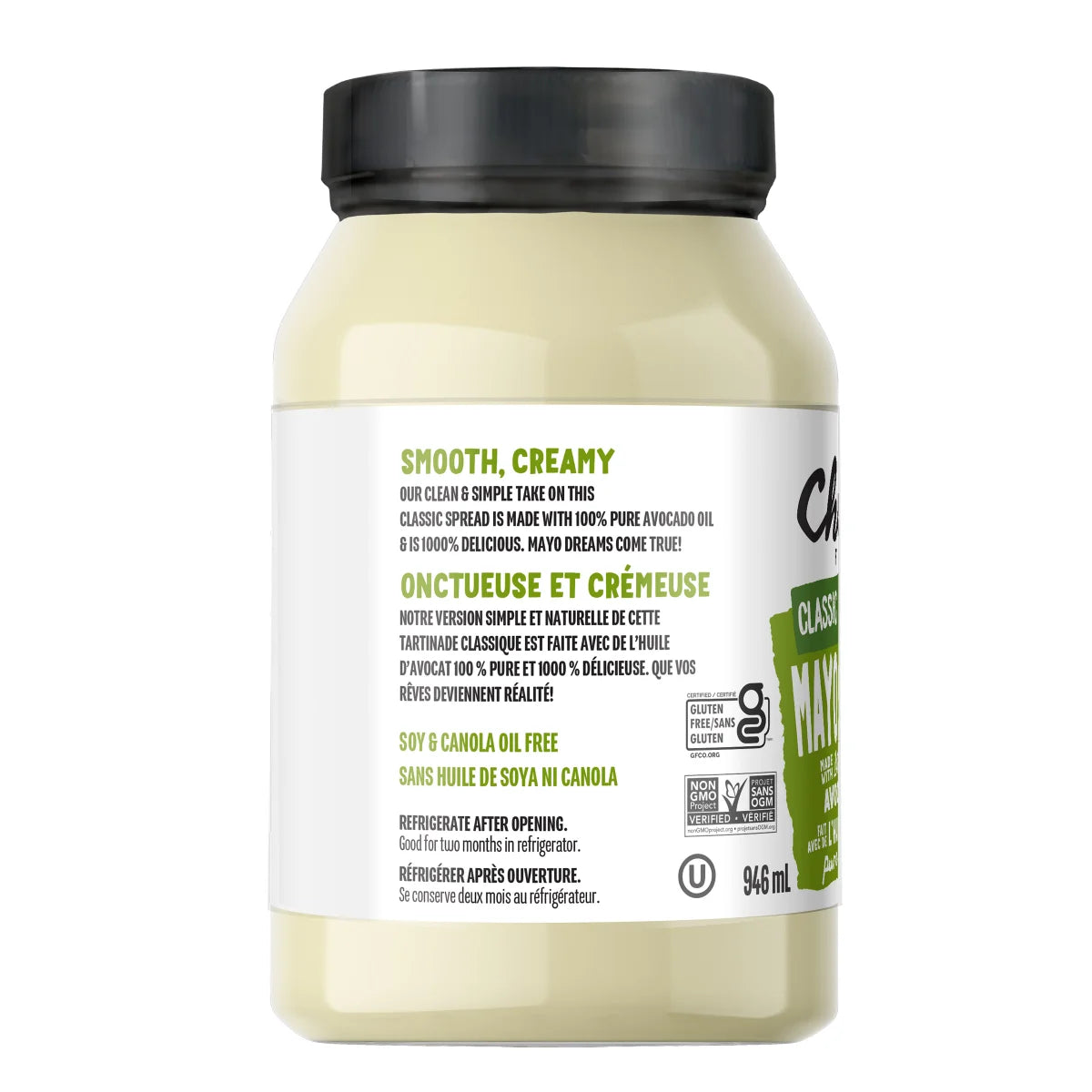 Chosen Foods 100% Avocado Oil-Based Classic Mayonnaise