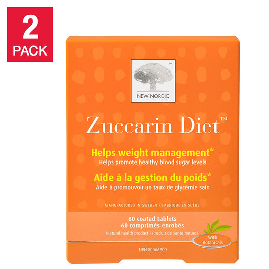 New Nordic Zuccarin Diet, 60 Tablets, 2-Pack