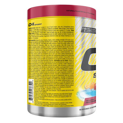 C4 Sport Pre-Workout Hawaiian Punch, 419 g