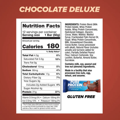 Chocolate Deluxe Protein Bar