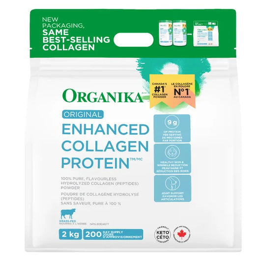 Organika Enhanced Collagen Protein Powder – 2 kg