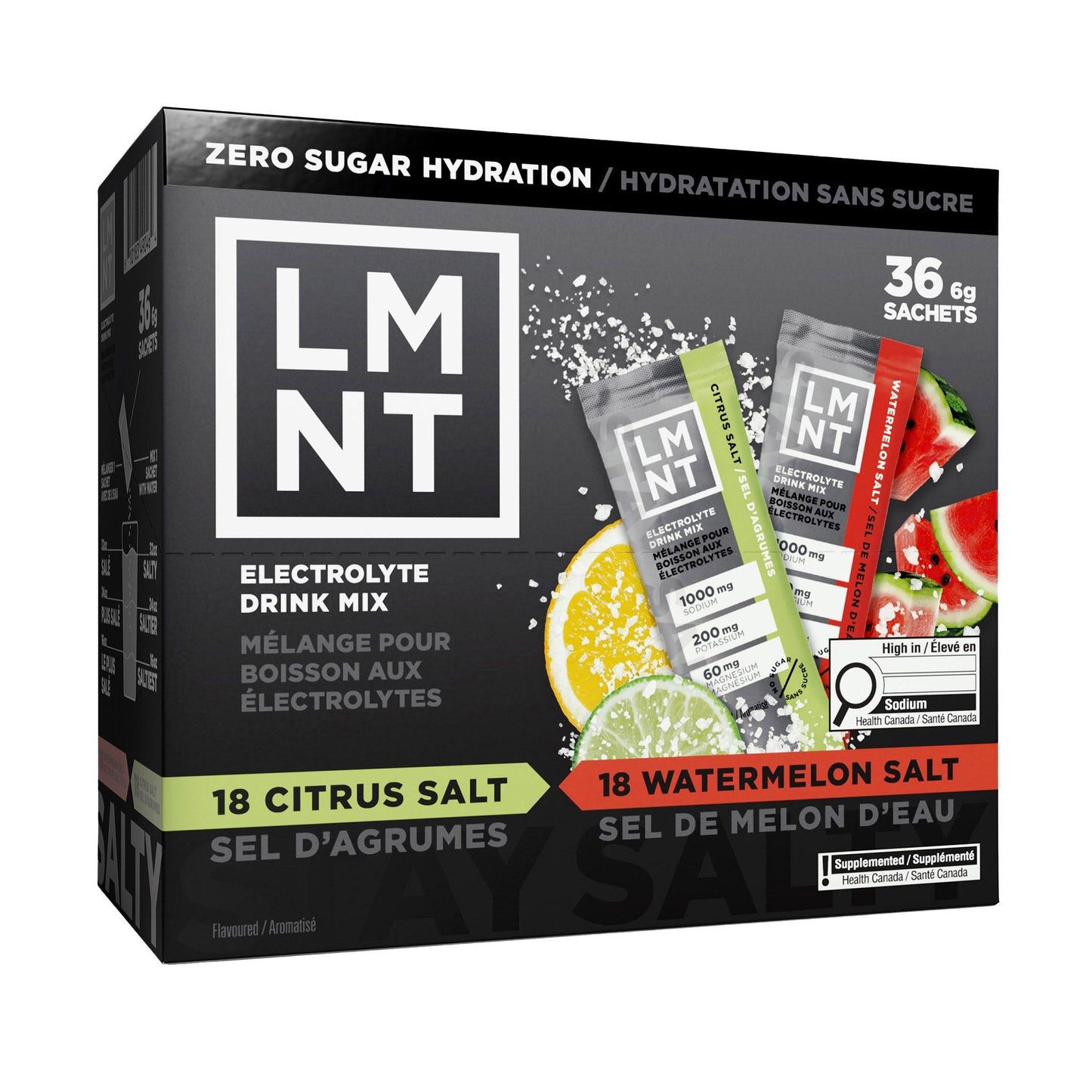 LMNT Zero Sugar Electrolytes Variety Pack
