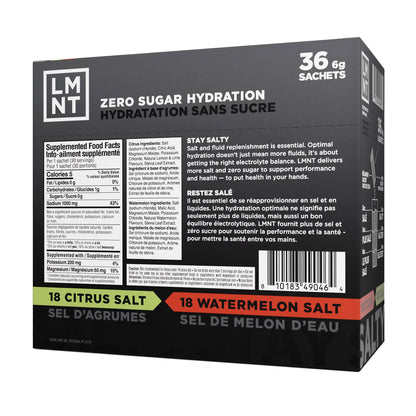 LMNT Zero Sugar Electrolytes Variety Pack