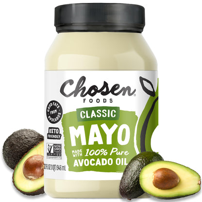 Chosen Foods 100% Avocado Oil-Based Classic Mayonnaise