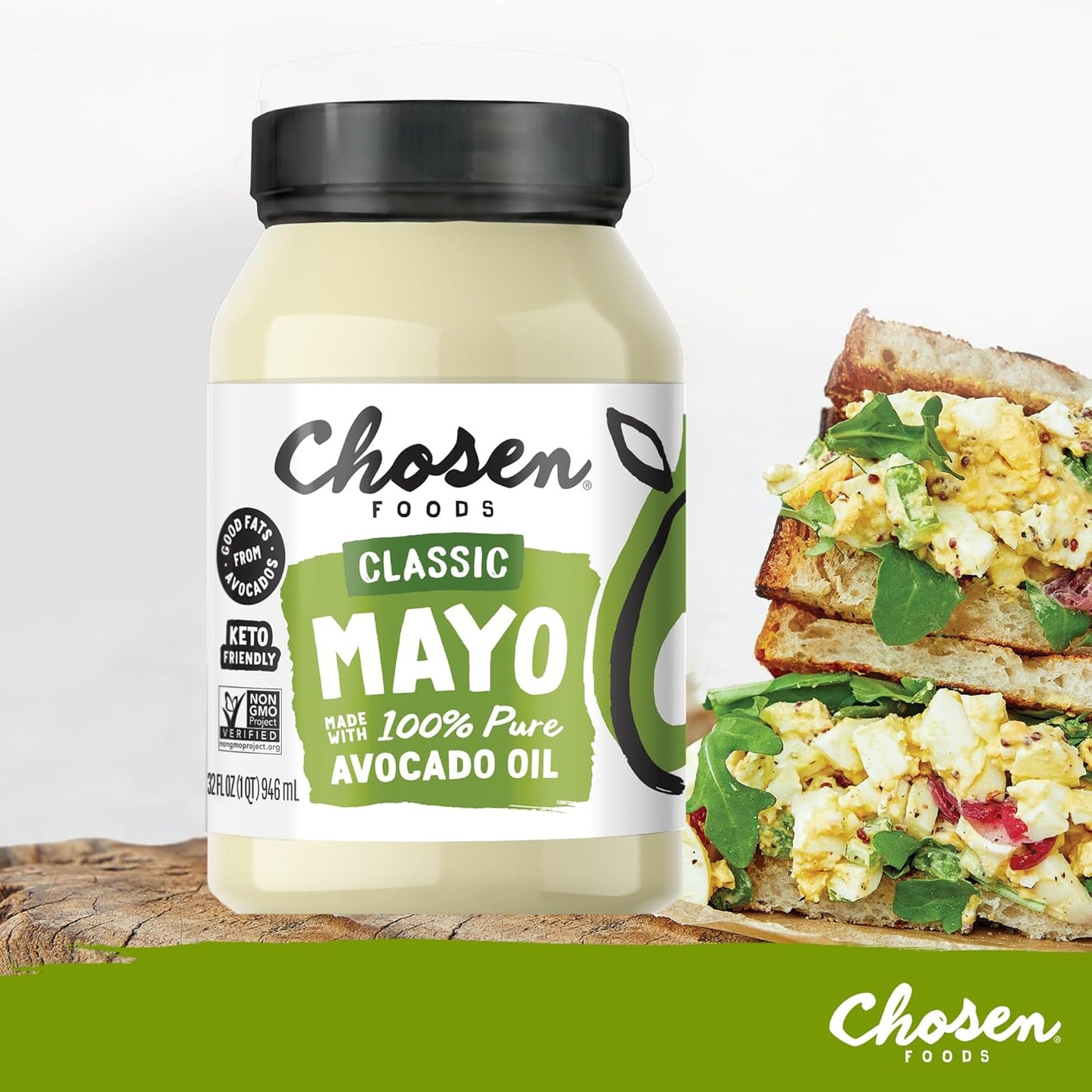 Chosen Foods 100% Avocado Oil-Based Classic Mayonnaise