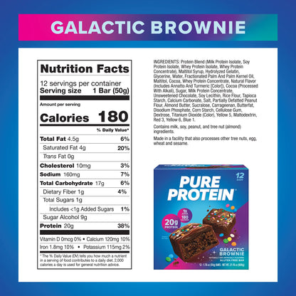 Galactic Brownie Protein Bar